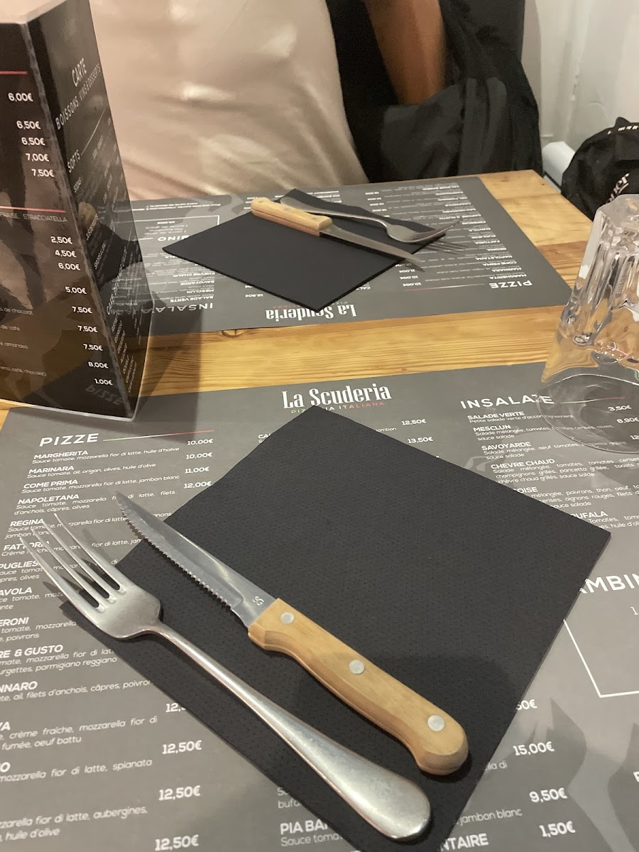 Menu Pizzeria La Scuderia-5